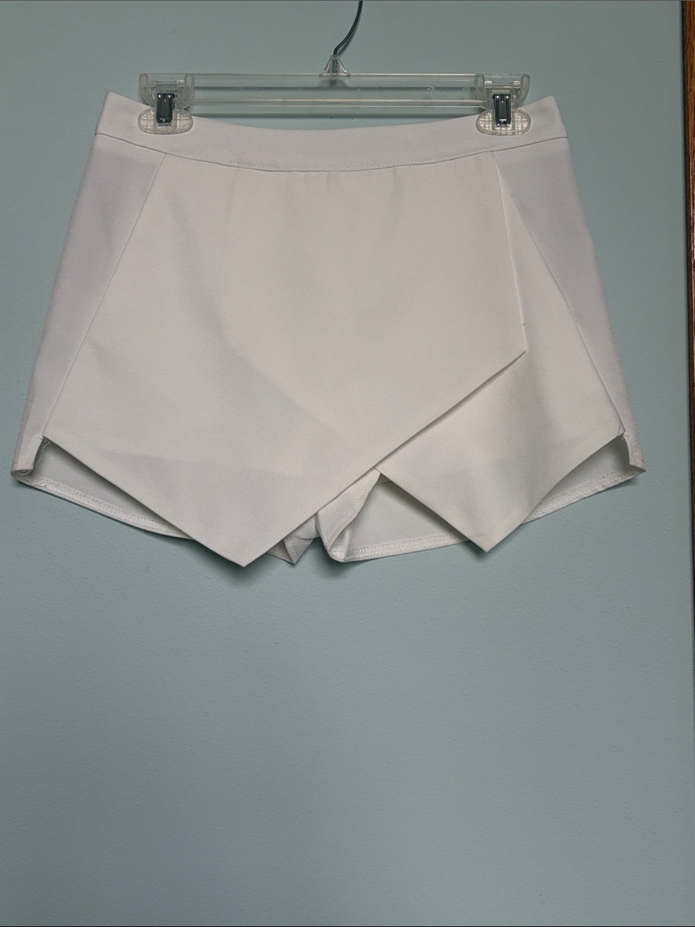 Missguided Off White Envelope Skort